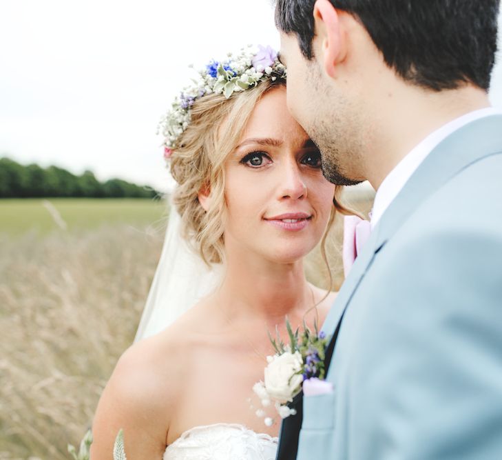 Bride & Groom Portraits by Weddings Vintage at Stone Barn