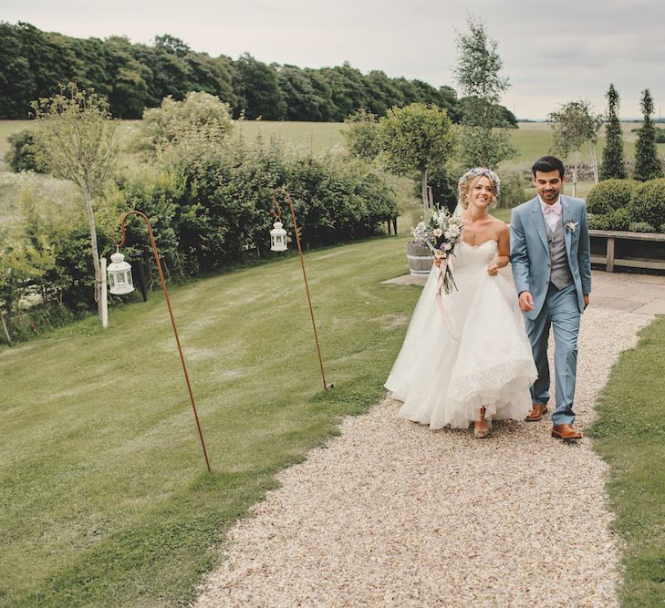 Bride & Groom Portraits by Weddings Vintage at Stone Barn