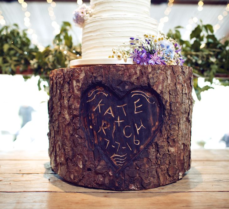 Bride With Pastel Flower Crown For A Rustic Music Themed Wedding At Stone Barn With Images From Weddings Vintage