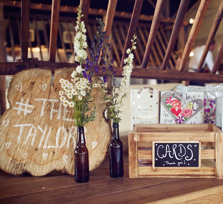 Bride With Pastel Flower Crown For A Rustic Music Themed Wedding At Stone Barn With Images From Weddings Vintage