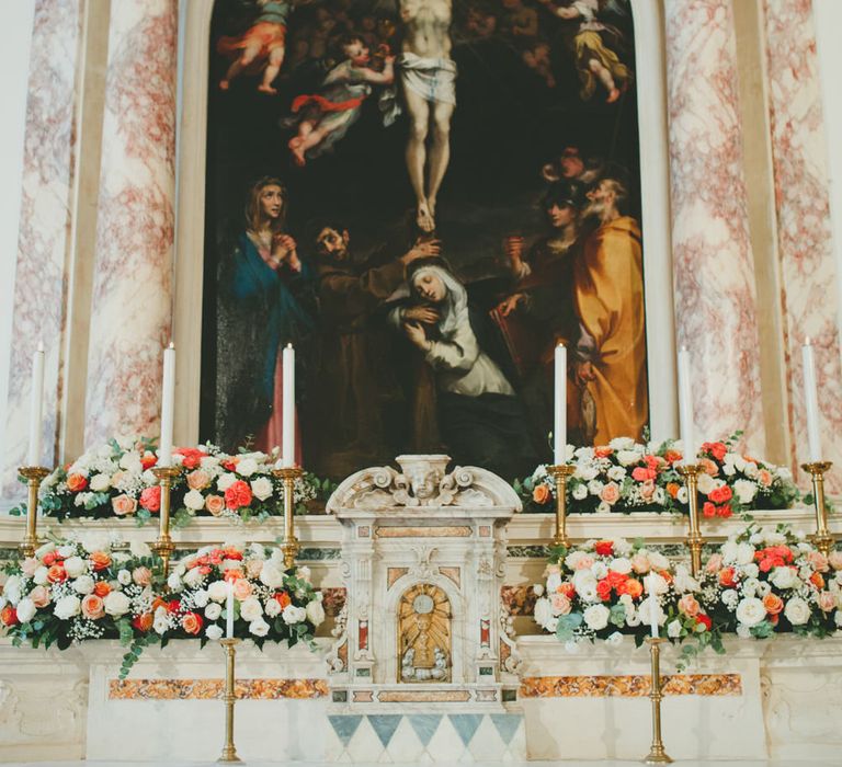 Floral Altar Styling