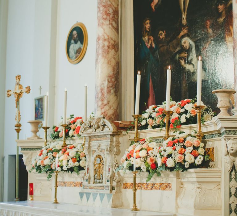 Floral Altar Decor