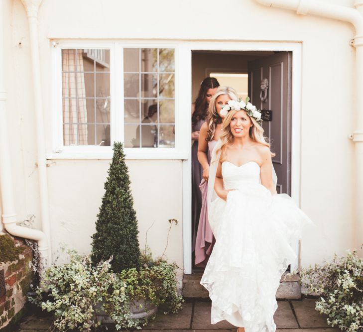 Bride in Kate Halfpenny London Eseme Bridal Gown | Maryanne Weddings Photography