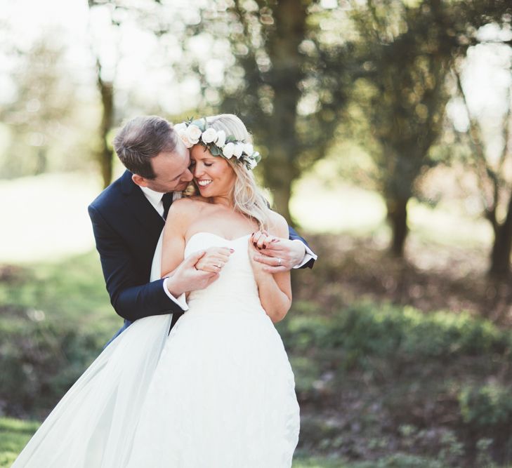 Couple Portrait | Bride in Kate Halfpenny London Eseme Bridal Gown | Maryanne Weddings Photography