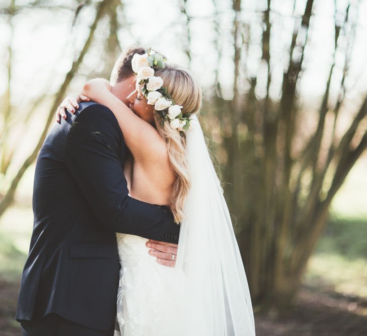 Bride in Kate Halfpenny London Eseme Bridal Gown | Maryanne Weddings Photography