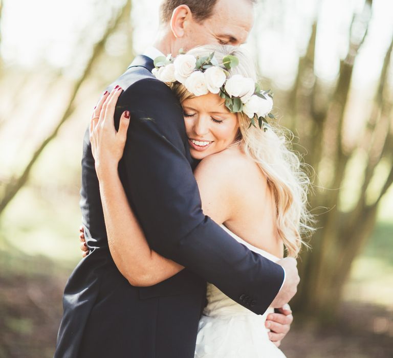 Couple Portrait | Bride in Kate Halfpenny London Eseme Bridal Gown | Maryanne Weddings Photography