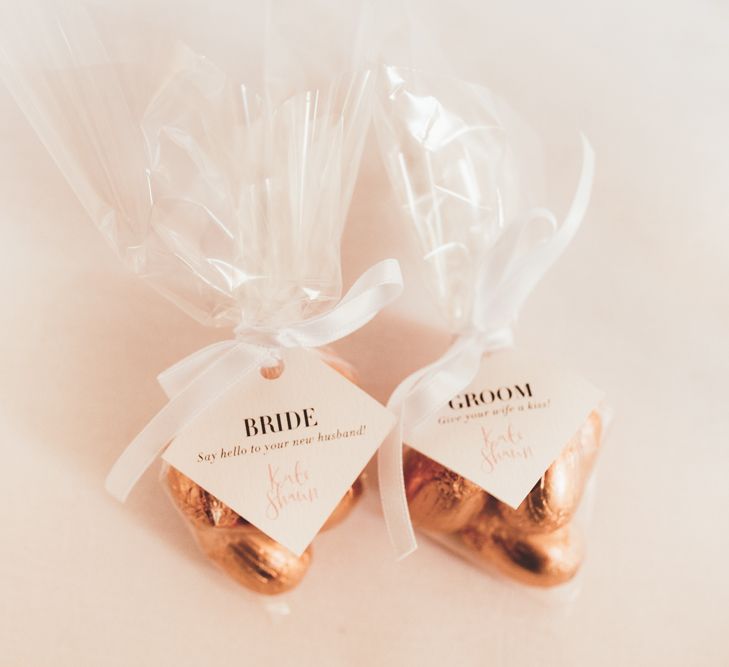 Chocolate Wedding Favours | Maryanne Weddings Photography