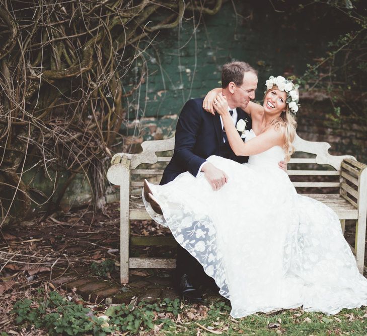 Couple Portrait | Bride in Kate Halfpenny London Eseme Bridal Gown | Maryanne Weddings Photography