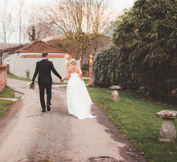 Bride in Kate Halfpenny London Eseme Bridal Gown | Maryanne Weddings Photography