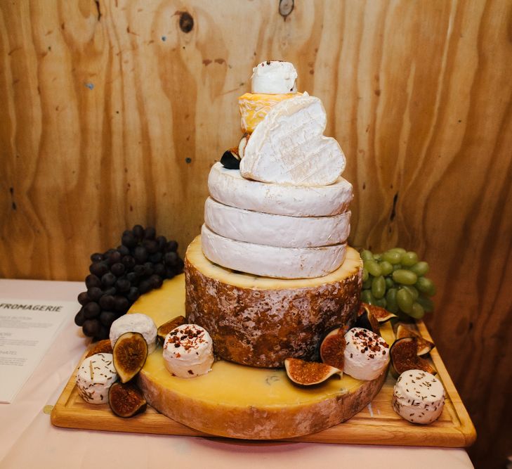 Cheese Tower Wedding Cake