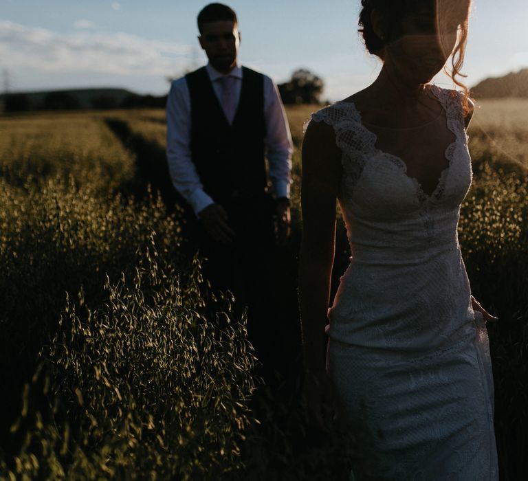 Bride & Groom at Golden Hour