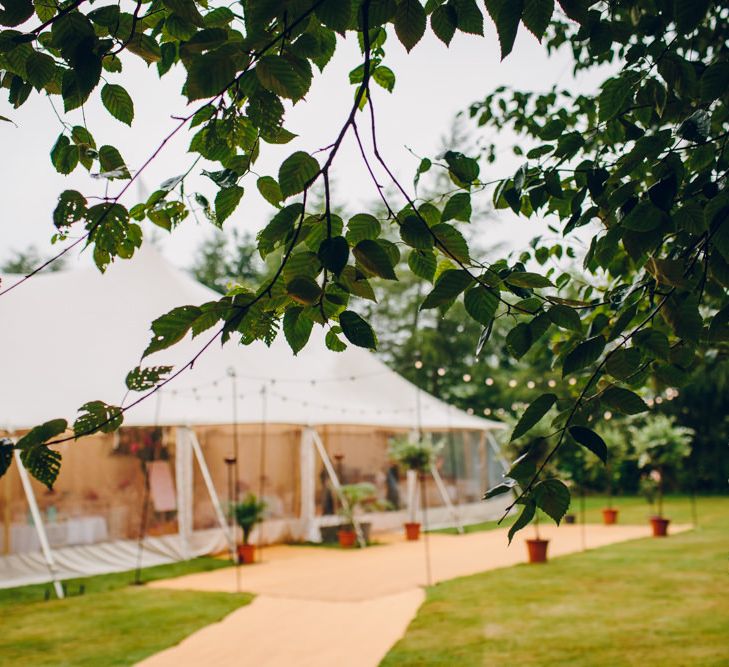 Bright Pink Peonies For A PapaKata Sperry Tent Wedding With Bride In Separates & Images From Amy B Photography