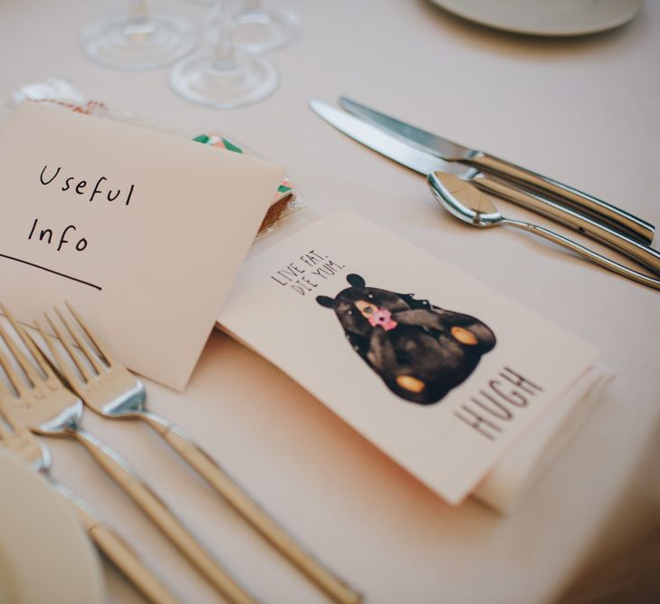 Personalised Illustrations For Wedding Guests