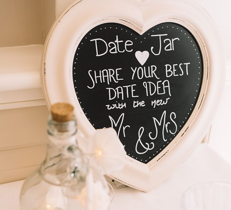 Date Jar Suggestions | Bride in Ronald Joyce Wedding Dress | Groom in Grey Moss Bros Suit | The Orangery Maidstone | Lucie Watson Photography | TDH Media Films