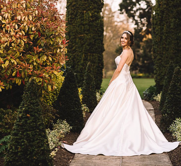 Bride in Ronald Joyce Bridal Gown | The Orangery Maidstone | Lucie Watson Photography | TDH Media Films