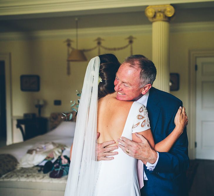 Elia By Pronovias Wedding Dress Bridesmaids In White Dresses Walcot Hall Wedding Venue With Images From The Crawleys & Film From This Modern Revelry