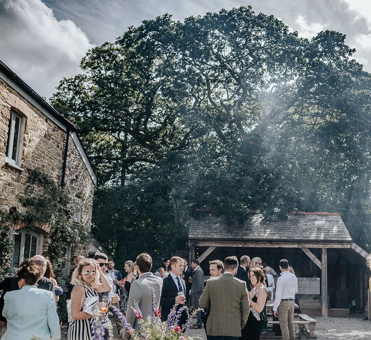 Wedding Reception At Nancarrow Farm Cornwall