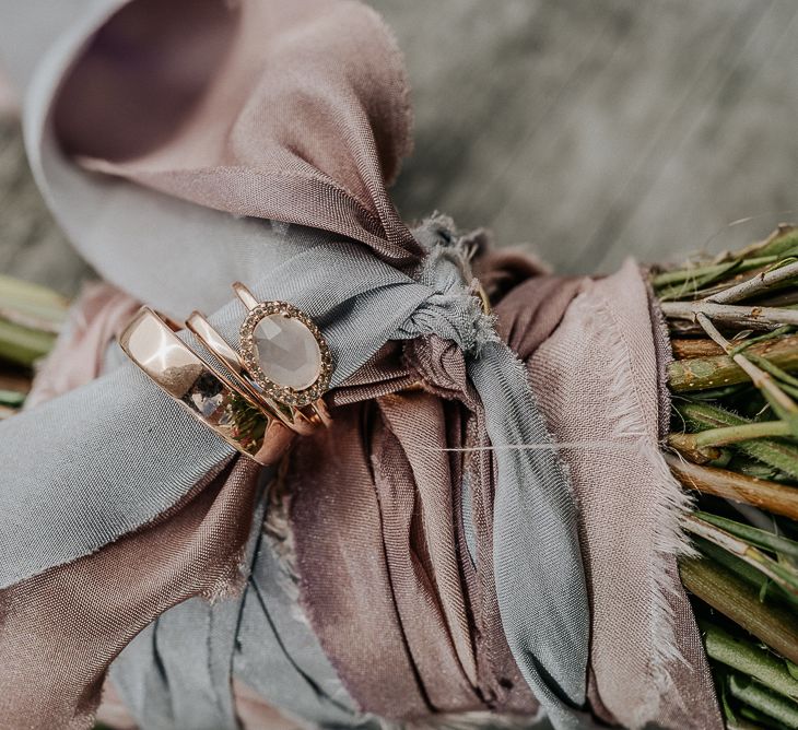 Silk Ribbon on Bouquet by Lancaster & Cornish