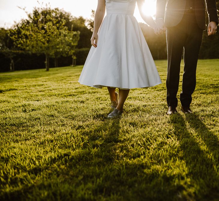 Bride & Groom Nancarrow Farm Wedding