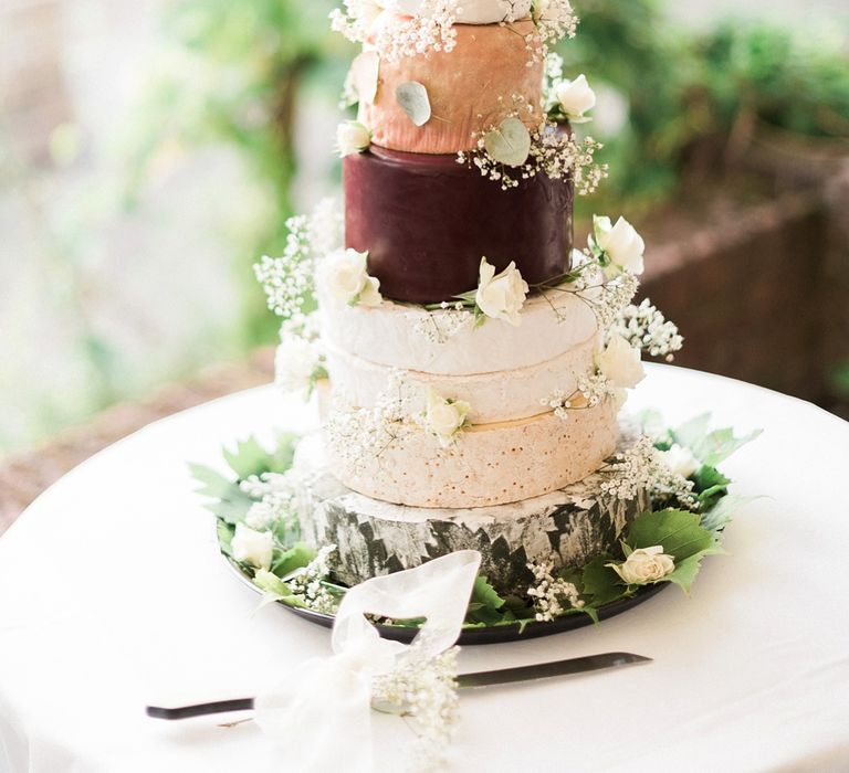 Cheese Tower Wedding Cake