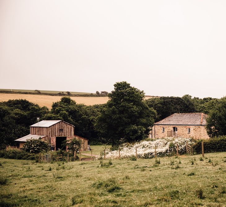 Rustic Barn Wedding at Nancarrow Farm, Cornwall | Samuel Docker Photography