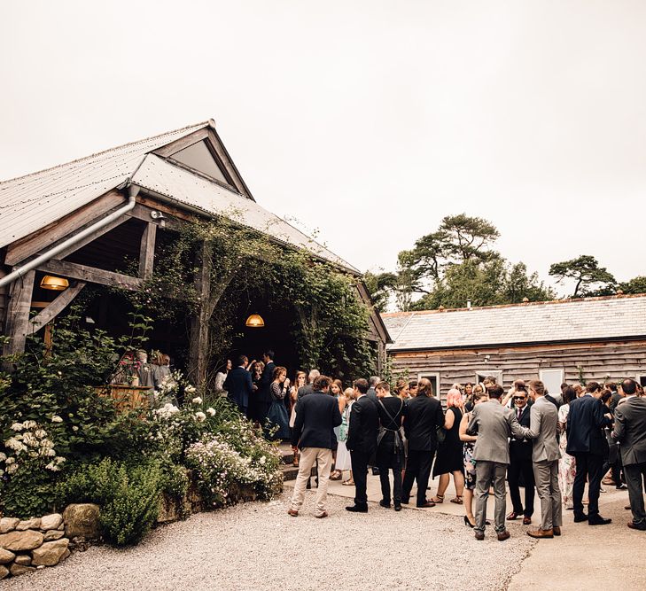 Rustic Barn Wedding at Nancarrow Farm, Cornwall | Samuel Docker Photography