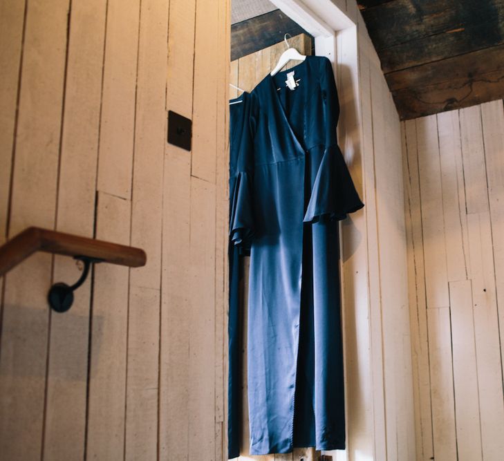 Navy ASOS Bridesmaids gown | Soho Farmhouse | Robbins Photographic