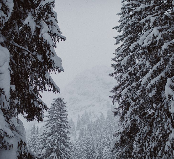 Snowy Winter Wedding In Bavaria