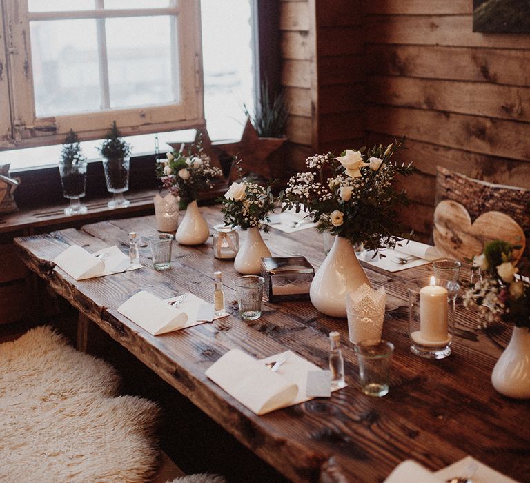 Cosy Winter Wedding Styling