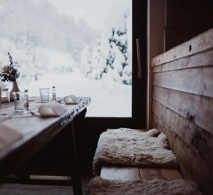 Cosy Winter Wedding Styling