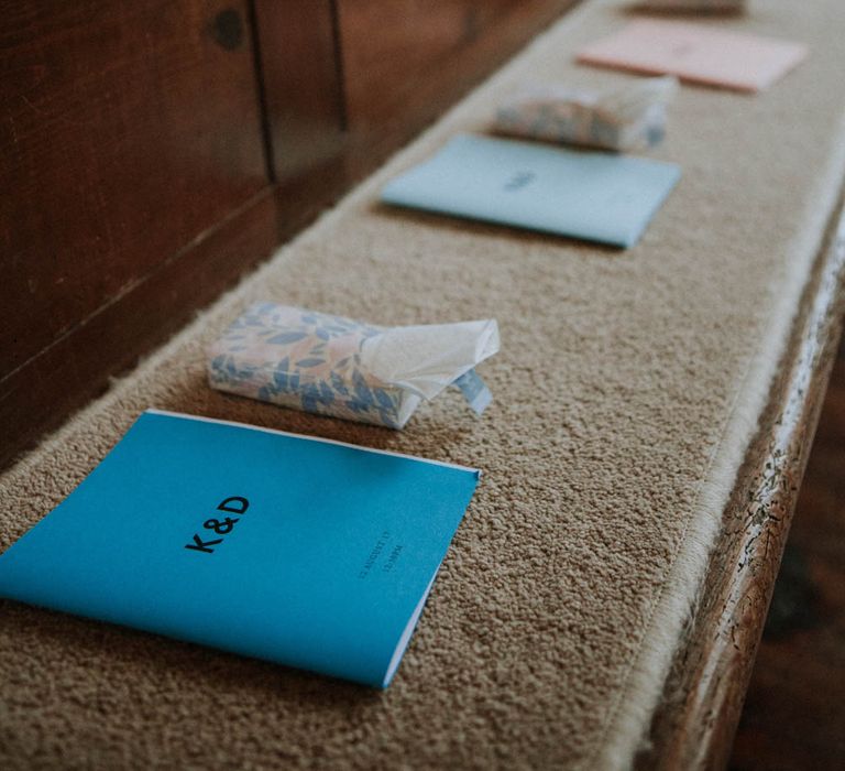 Wedding Stationery | Colourful DIY Barn Wedding at The Manor Barn, Cambridge | Meghan Lorna Photography