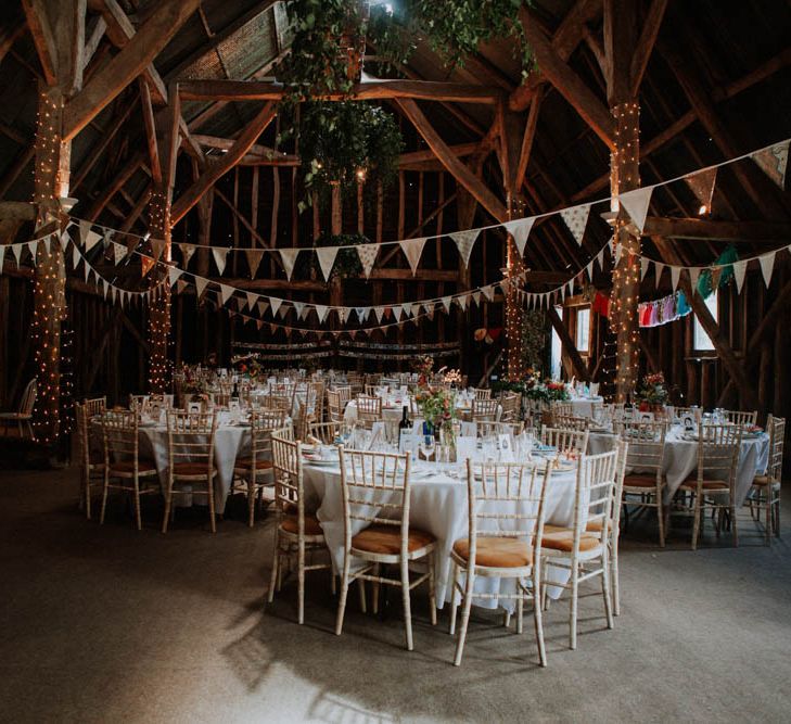 Colourful DIY Barn Wedding at The Manor Barn, Cambridge | Meghan Lorna Photography