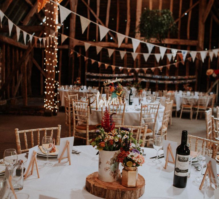 Colourful DIY Barn Wedding at The Manor Barn, Cambridge | Meghan Lorna Photography