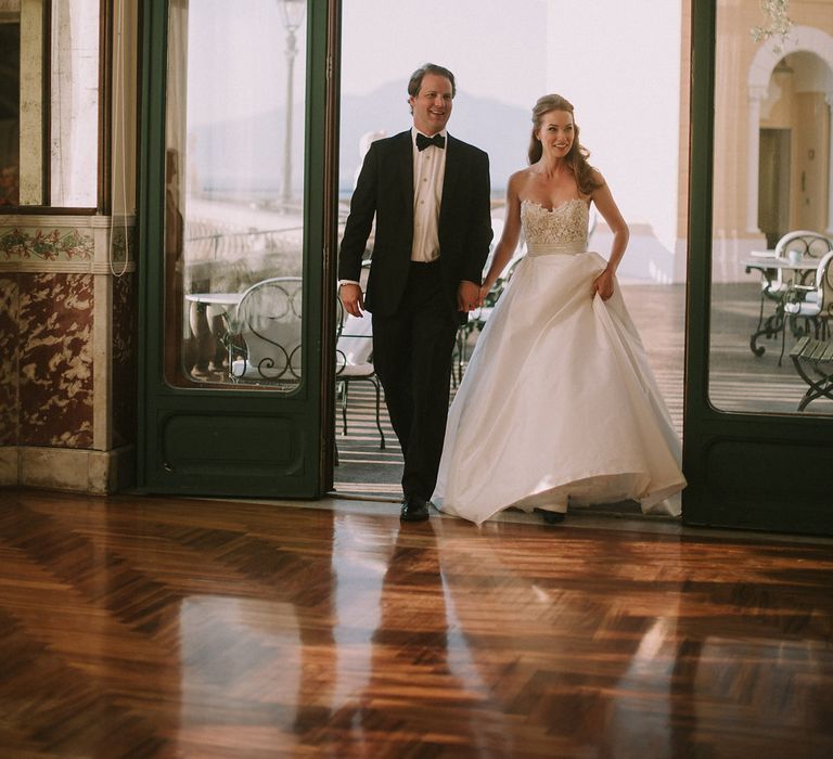 Bride & Groom Reception Entrance