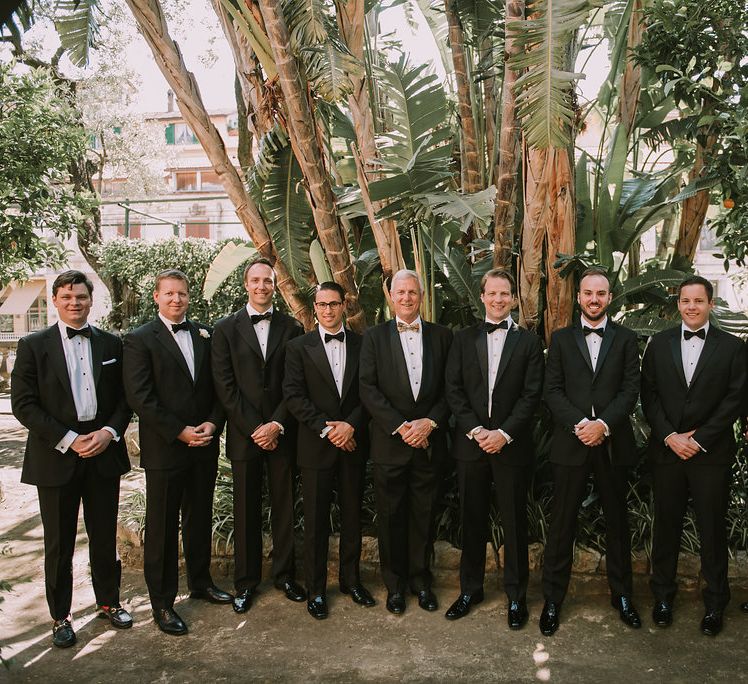 Groomsmen in Tuxedo's