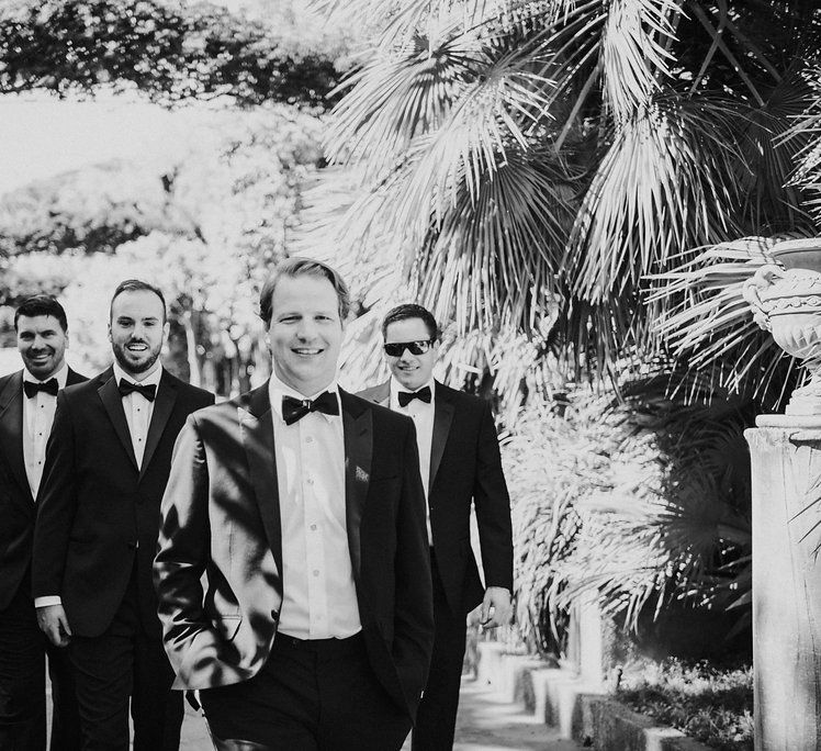 Groomsmen in Tuxedo's