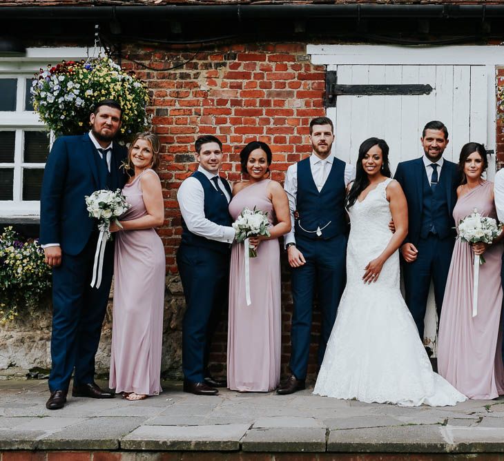 Wedding Party | Cooling Castle Barn Wedding | Michelle Cordner Photography