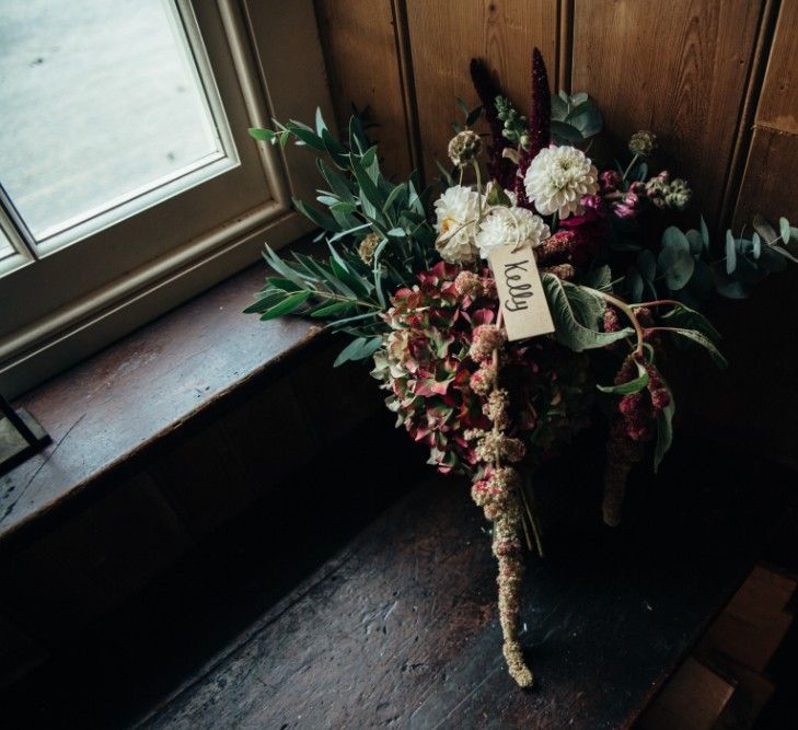 Bouquet | Bohemian Tipi Wedding Weekend at Fforest, Wales | Naomi Jane Photography