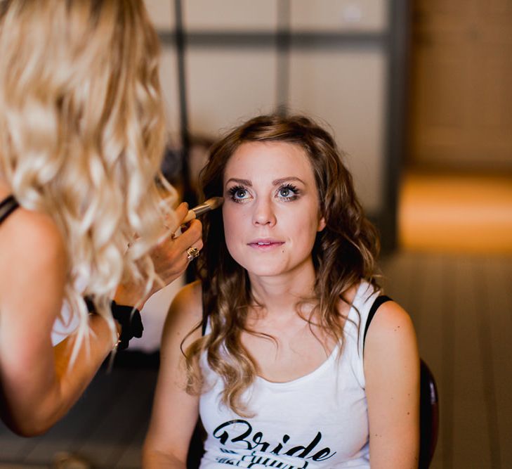 Wedding Morning Bridal Preparations | Country Wedding at Gorwell Farm, Dorset | Steph Newton Photography