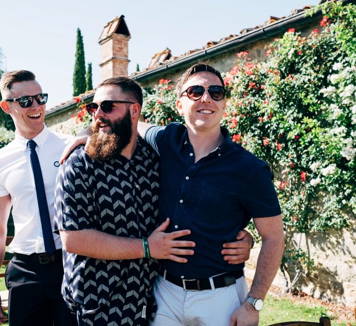 Wedding Guests | Outdoor Intimate Wedding at Casa Cornacchi in Tuscany, Italy | Dale Weeks Photography