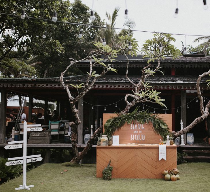 Stylish Bali Wedding | Images by James Frost