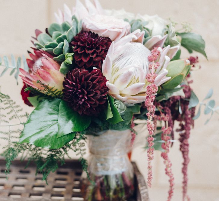 Protea Wedding Bouquet