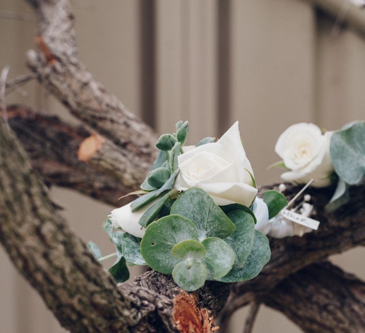 Rose & Eucalyptus Buttonhole