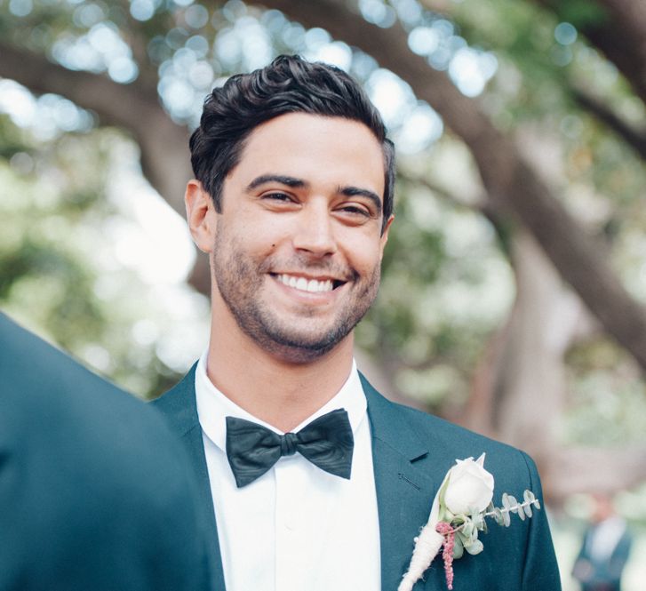 Groom in Tuxedo