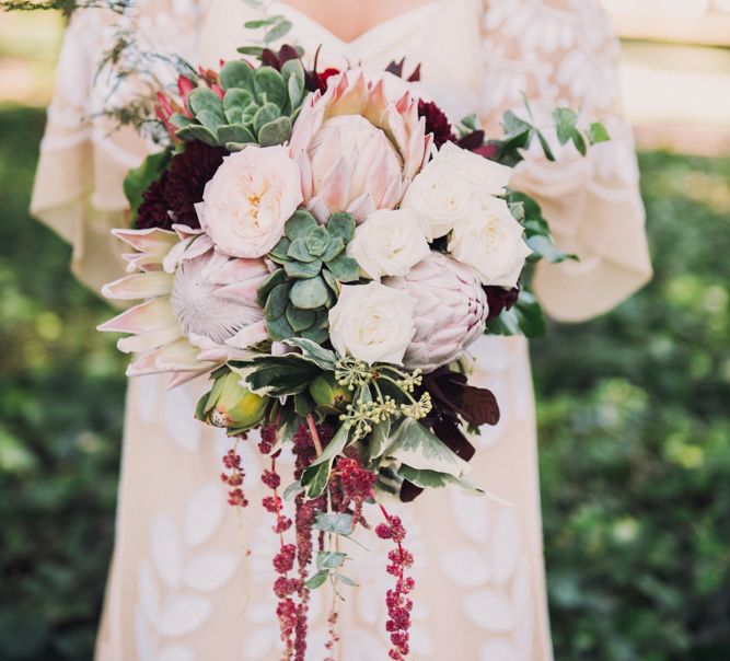 Protea Bridal Bouquet