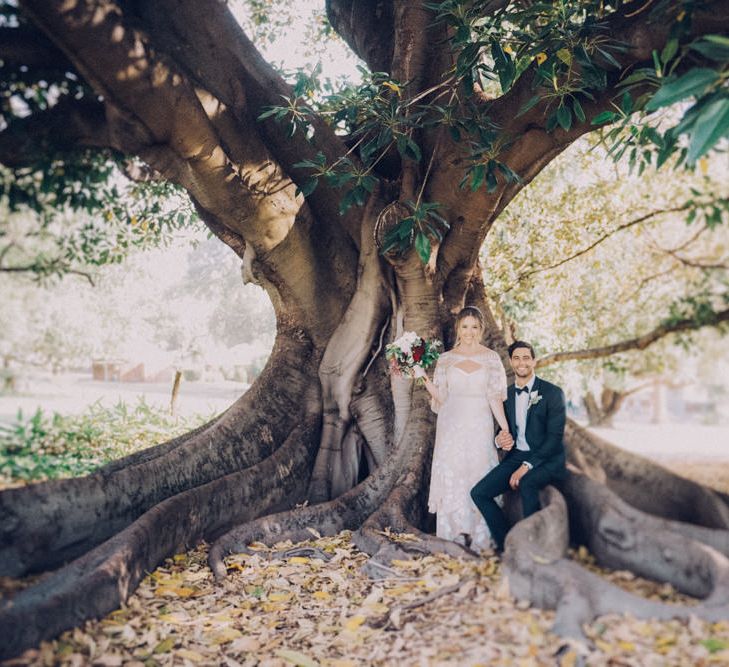 Bride & Groom Wedding Portrait