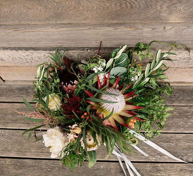 Protea Wedding Bouquet