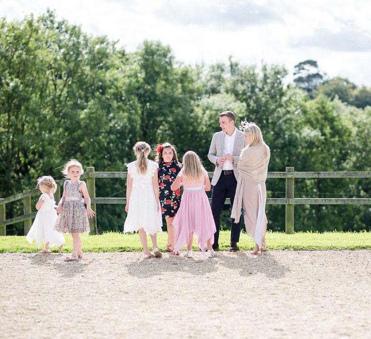 Yolan Cris Bride For A Stylish Boho Wedding At Axnoller Dorset Floral Arch Jennifer Poynter With Images From Lydia Stamps Photography