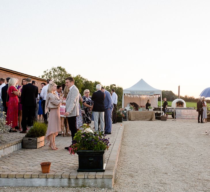 Yolan Cris Bride For A Stylish Boho Wedding At Axnoller Dorset Floral Arch Jennifer Poynter With Images From Lydia Stamps Photography