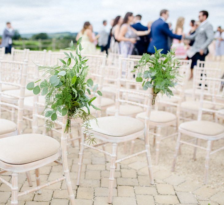 Yolan Cris Bride For A Stylish Boho Wedding At Axnoller Dorset Floral Arch Jennifer Poynter With Images From Lydia Stamps Photography